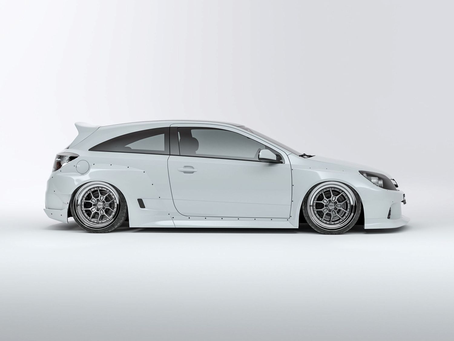 Monsterservice - новинка 2025 года - комплект расширения кузова Opel Astra