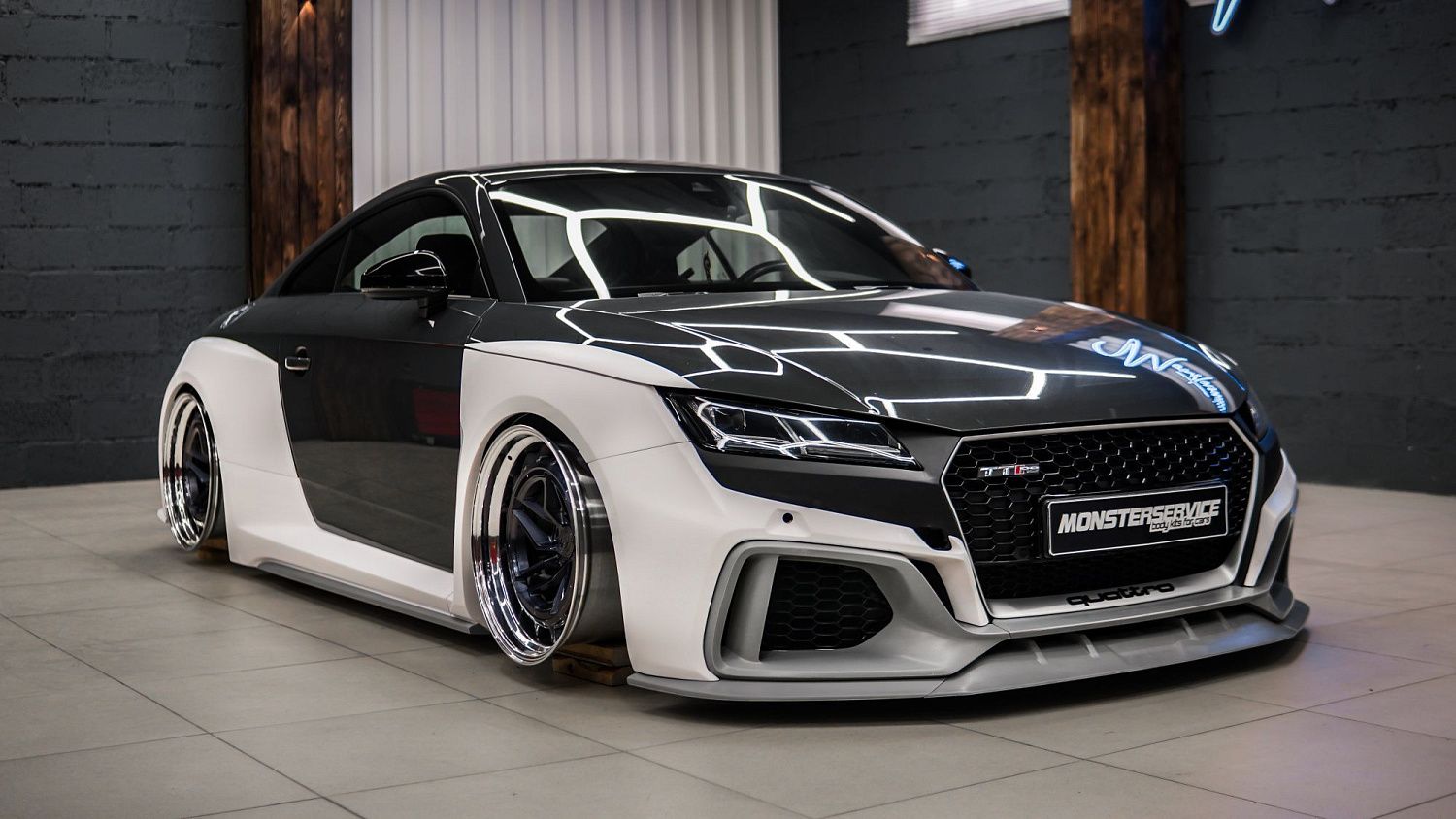 Примерка нового комплекта на Audi TT Mk3