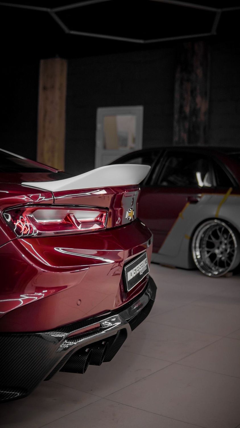 Cпойлер V2 для Camaro 6th!