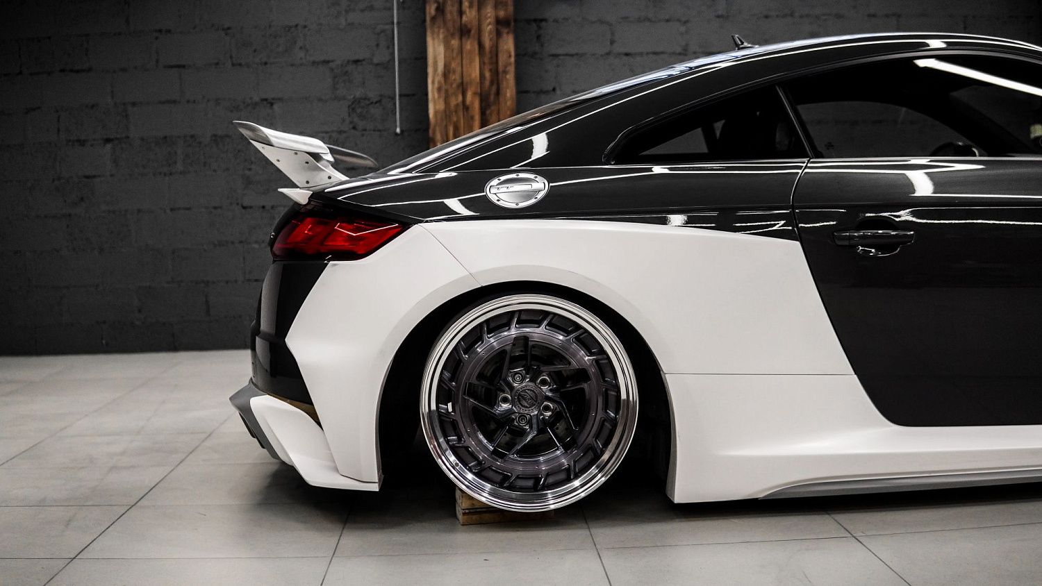 Примерка нового комплекта на Audi TT Mk3