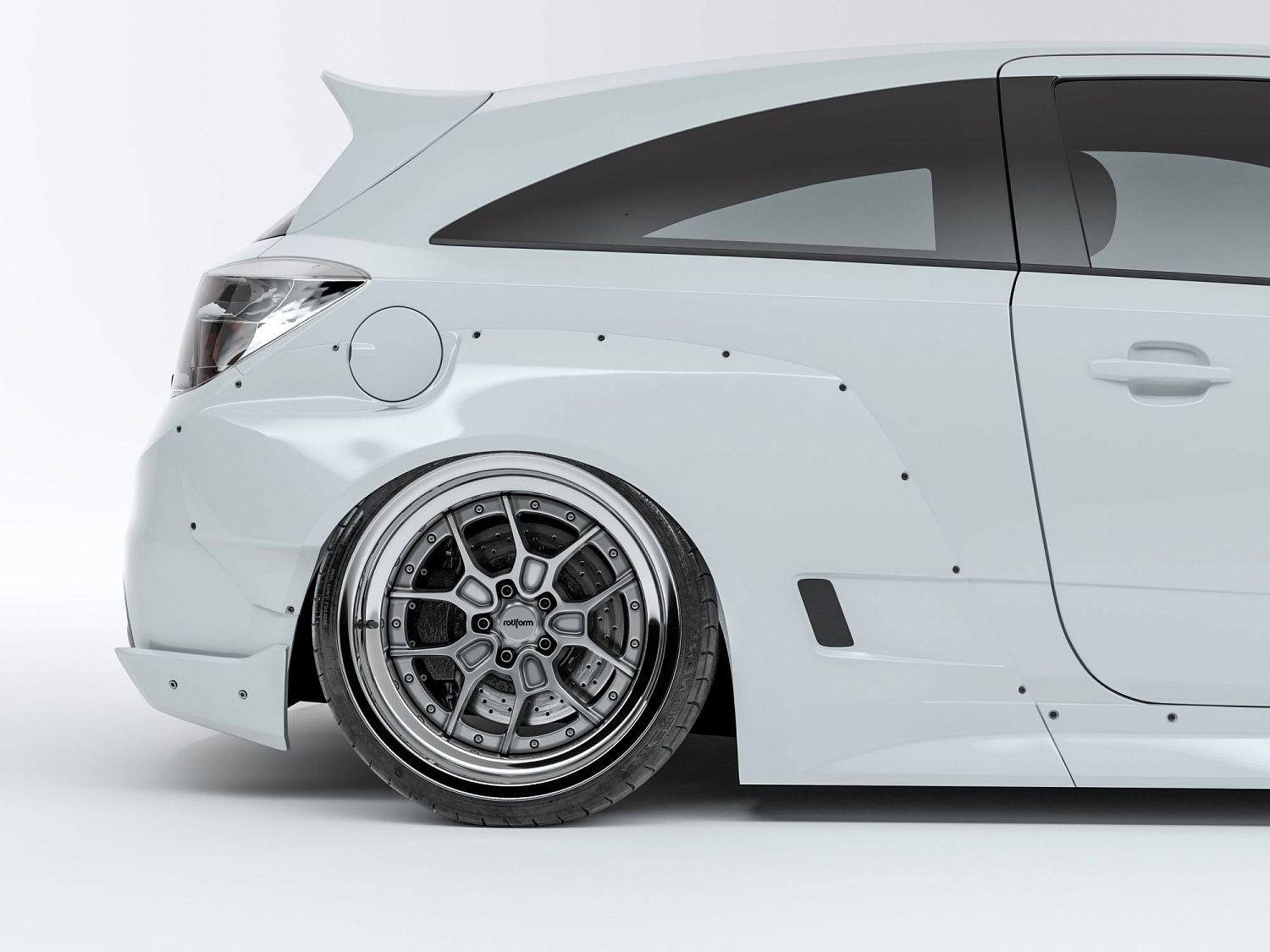 Monsterservice - новинка 2025 года - комплект расширения кузова Opel Astra