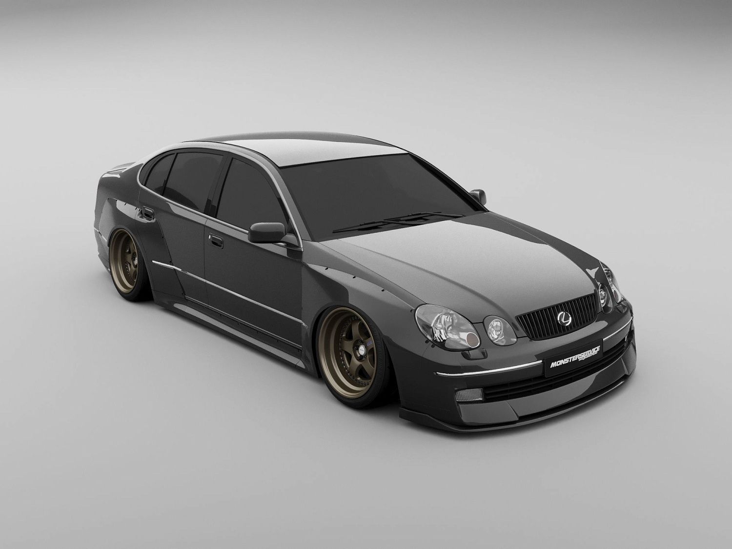 Бодикит Lexus GS 300 первые рендеры!