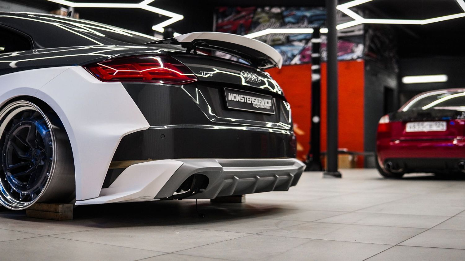 Примерка нового комплекта на Audi TT Mk3