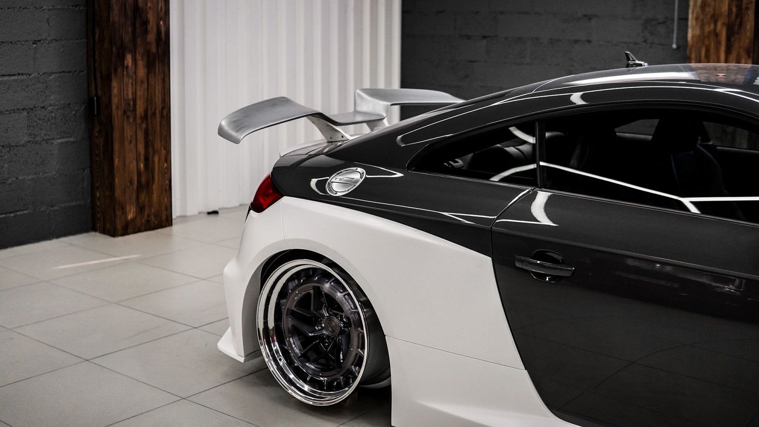 Примерка нового комплекта на Audi TT Mk3