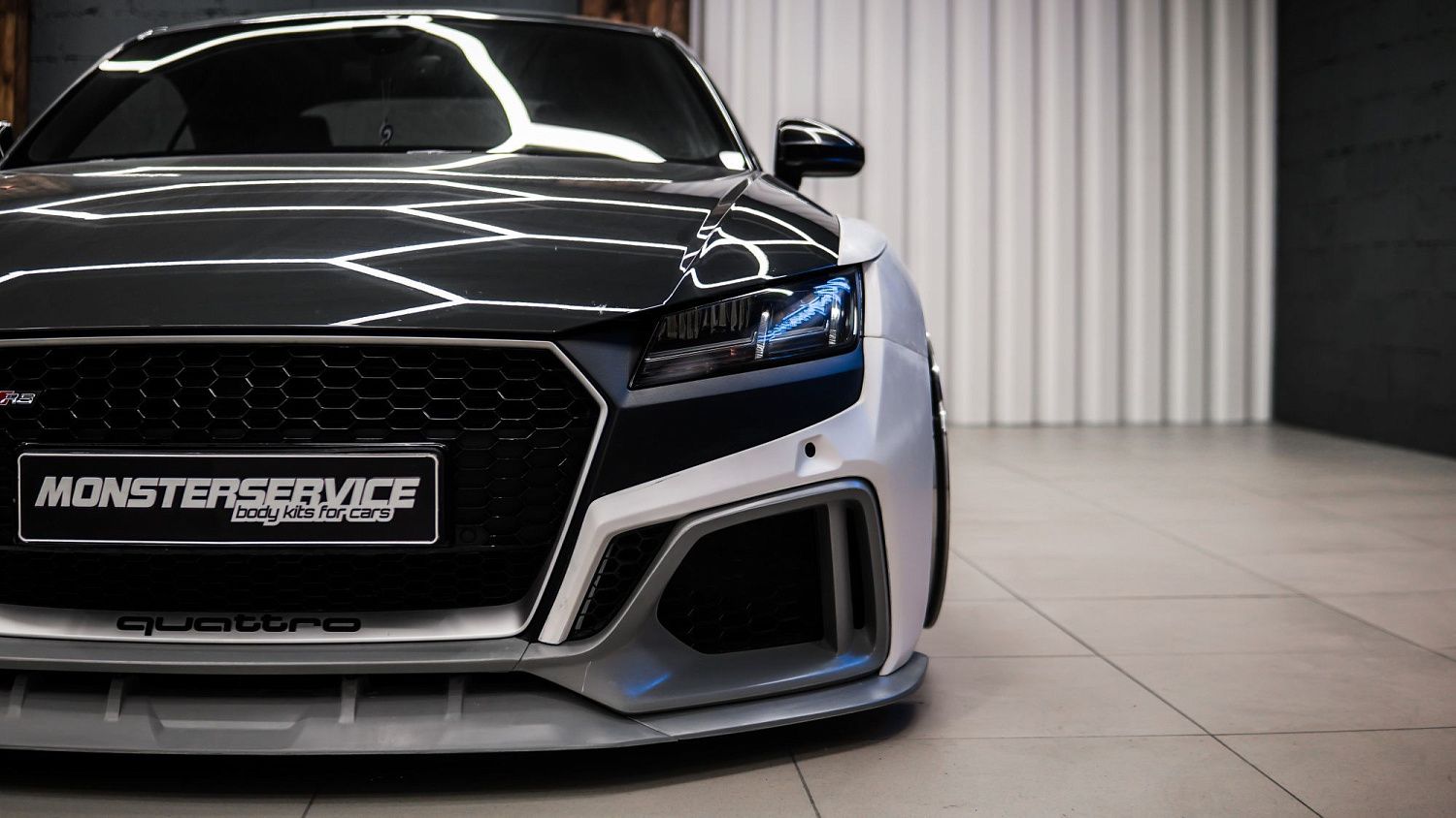 Примерка нового комплекта на Audi TT Mk3