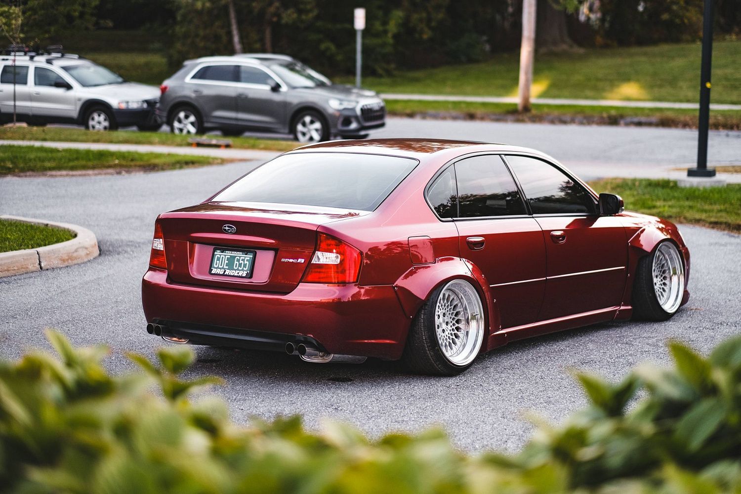 Аккуратный Subaru Legacy BL oт компании Bag Riders company из Сша