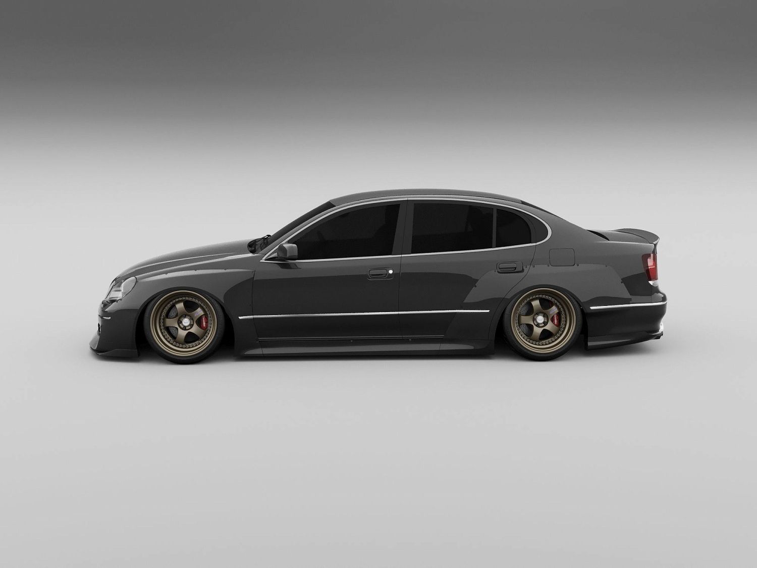 Бодикит Lexus GS 300 первые рендеры!