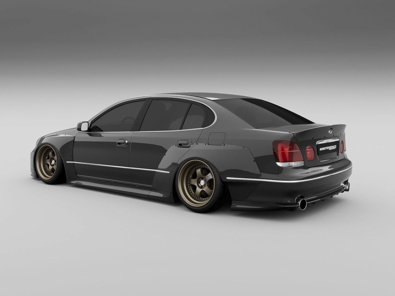 Бодикит Lexus GS 300 первые рендеры!