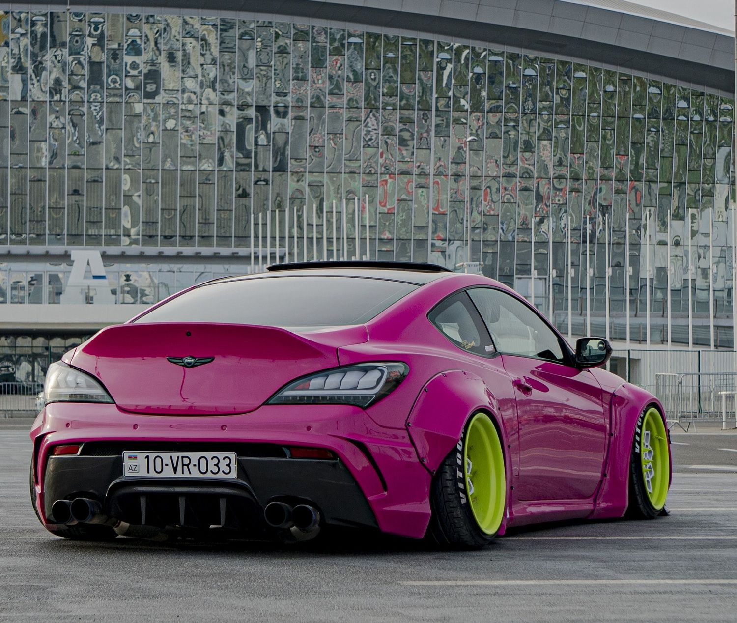 Крышка багажника Genesis Coupe