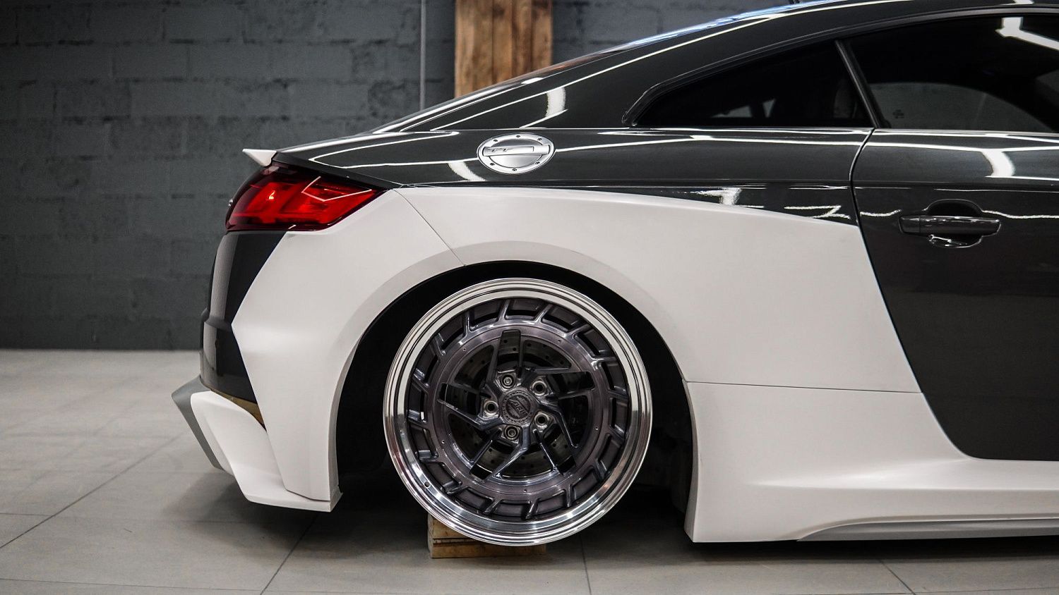 Примерка нового комплекта на Audi TT Mk3