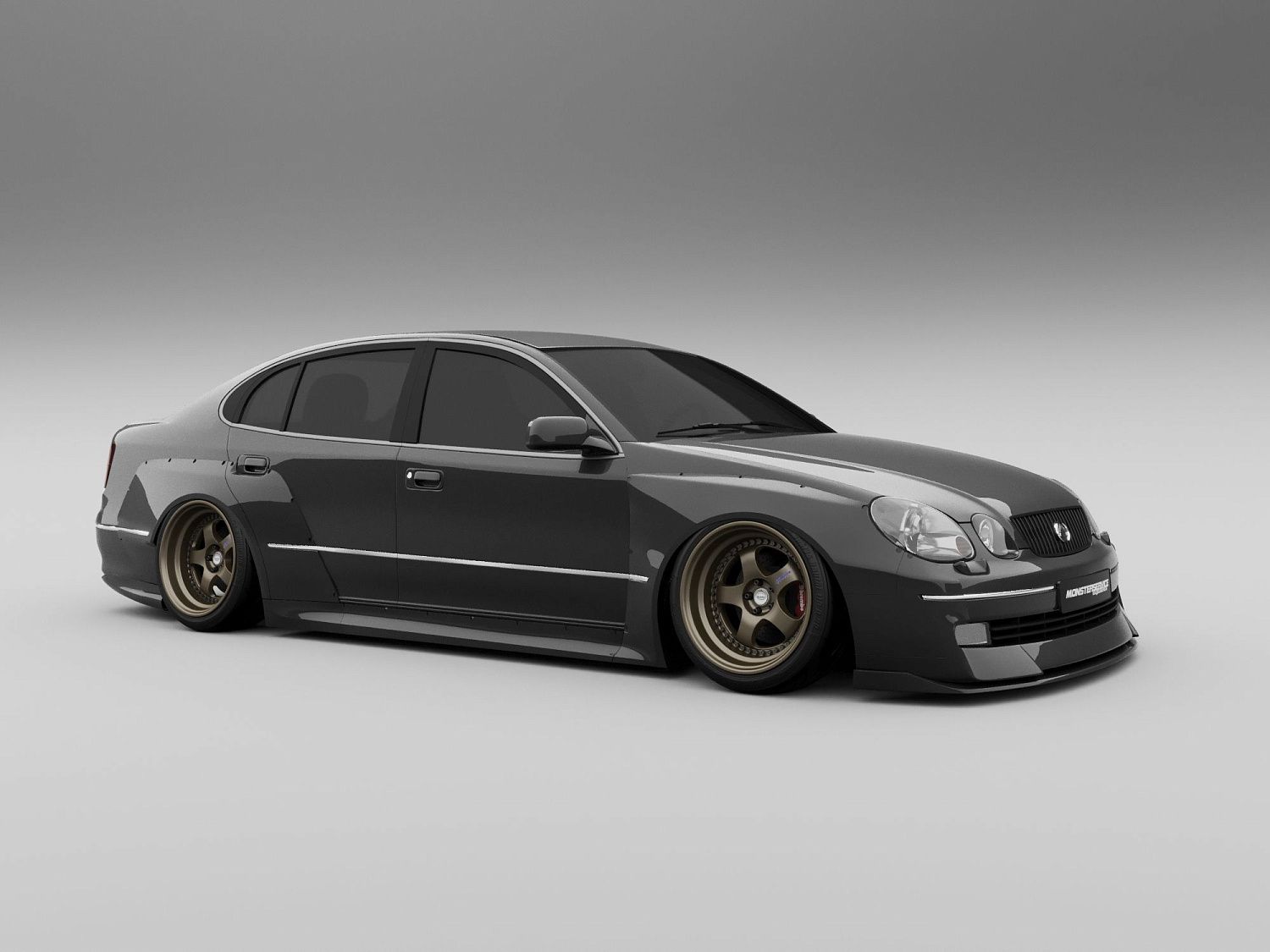 Бодикит Lexus GS 300 первые рендеры!