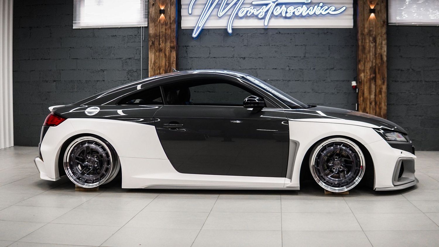 Примерка нового комплекта на Audi TT Mk3