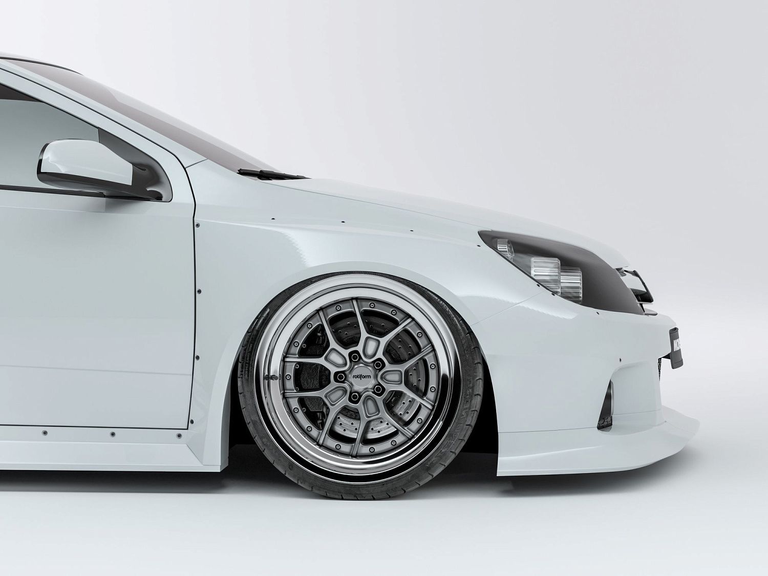 Monsterservice - новинка 2025 года - комплект расширения кузова Opel Astra