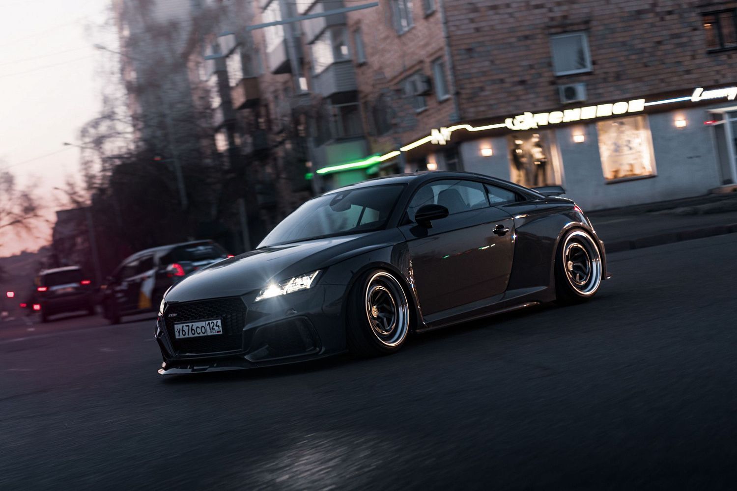 Первые фотографии Audi TT в Красноярске