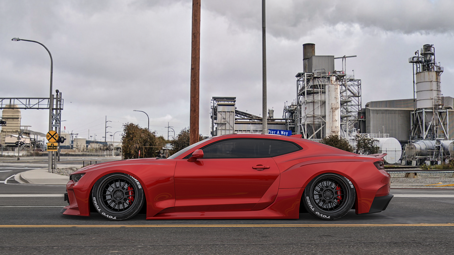 Camaro 6th первые рендеры!