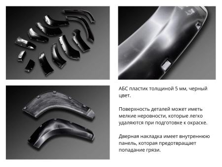 Расширители арок TLC Prado 150 2009-2018