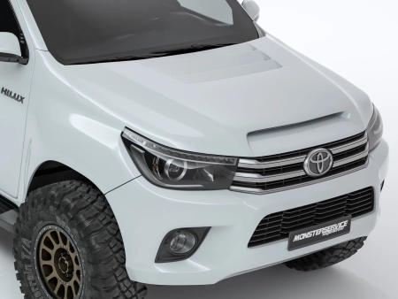 Пластиковый капот Toyota Hilux 15+